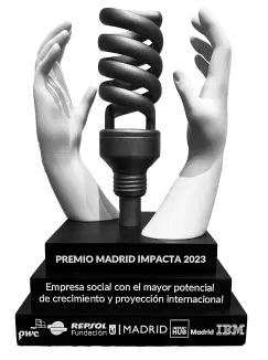 Award for the social company with the greatest potential to grow and international projection by the Madrid city council
