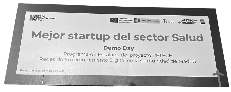 Award to the best healthcare startup – Retech Madrid Project